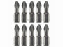 10/Pk 1" #2 Phillips Impact Tough Power Bit