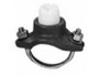 Ir8S100 10" Iron Saddle Tee For Sensor