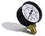 2.5" 0-30"Hg 0.25" Btm Mount Steel Vacuum Gauge