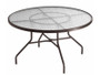 Tropitine 48" Round Table W/ Umbrella Hole