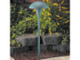 T3 9" Black Mushroom Path Light