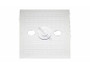 White Vl & Fg Skimmer Square Lid