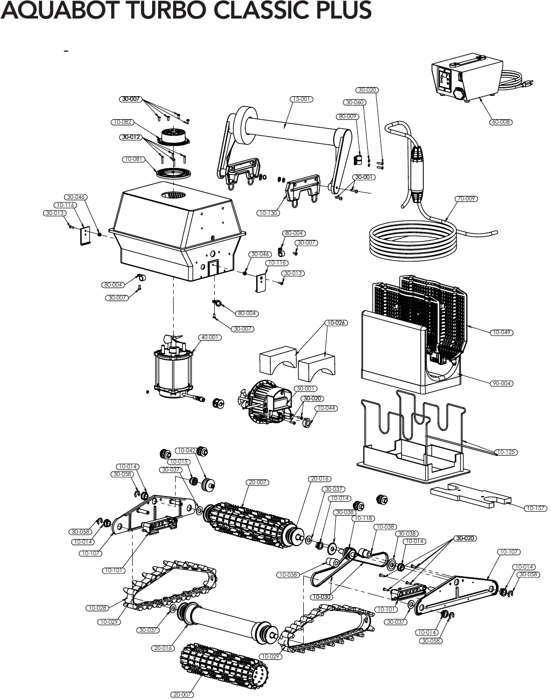 Aquabot Turbo Parts