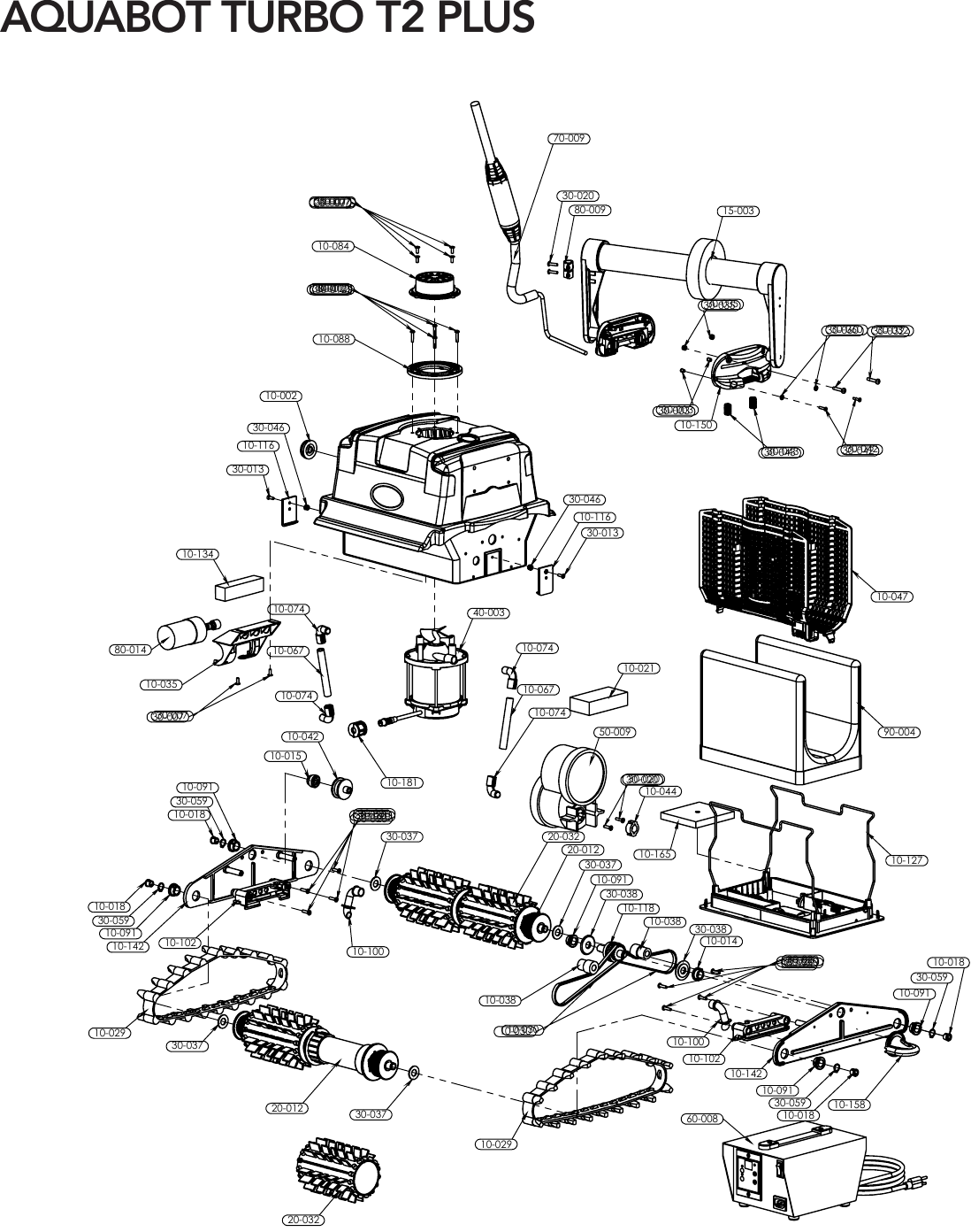 Aquabot Turbo T2 Parts