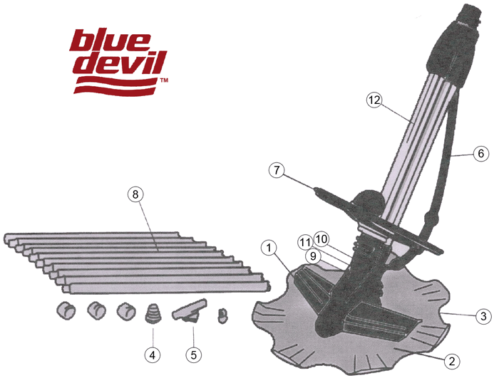 Blue Devil Suction Side Cleaner Parts