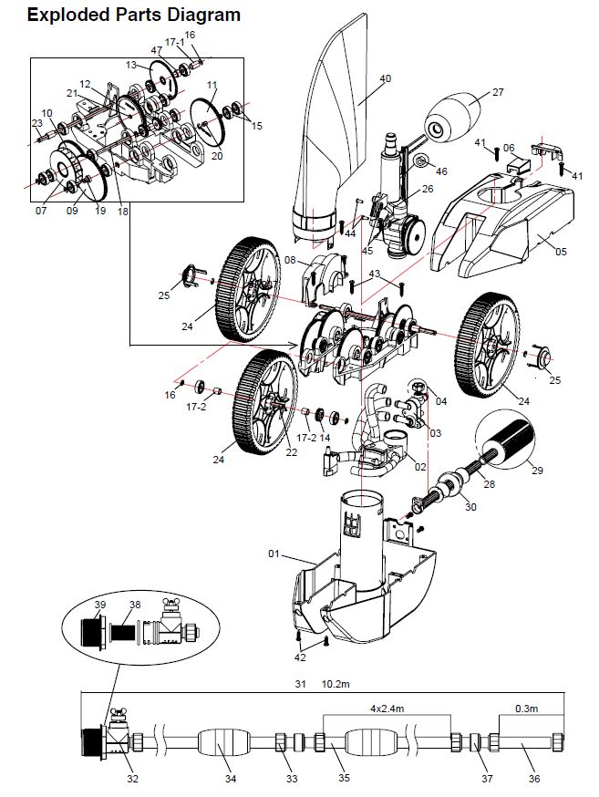 Mercury Pool Cleaner Parts