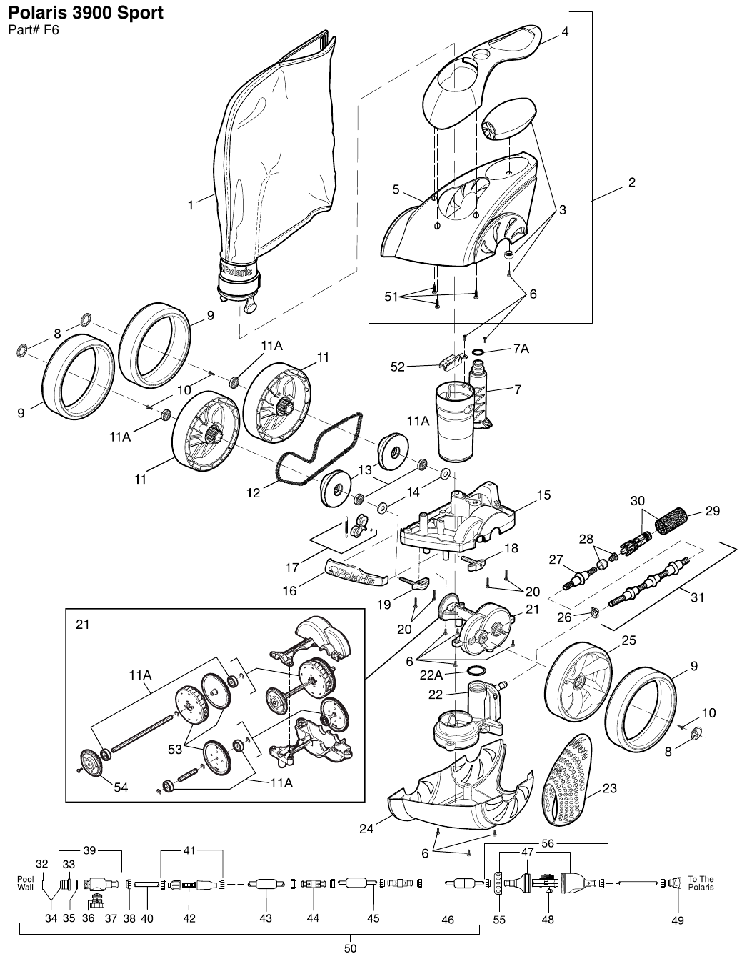 Polaris 3900 Sport Parts