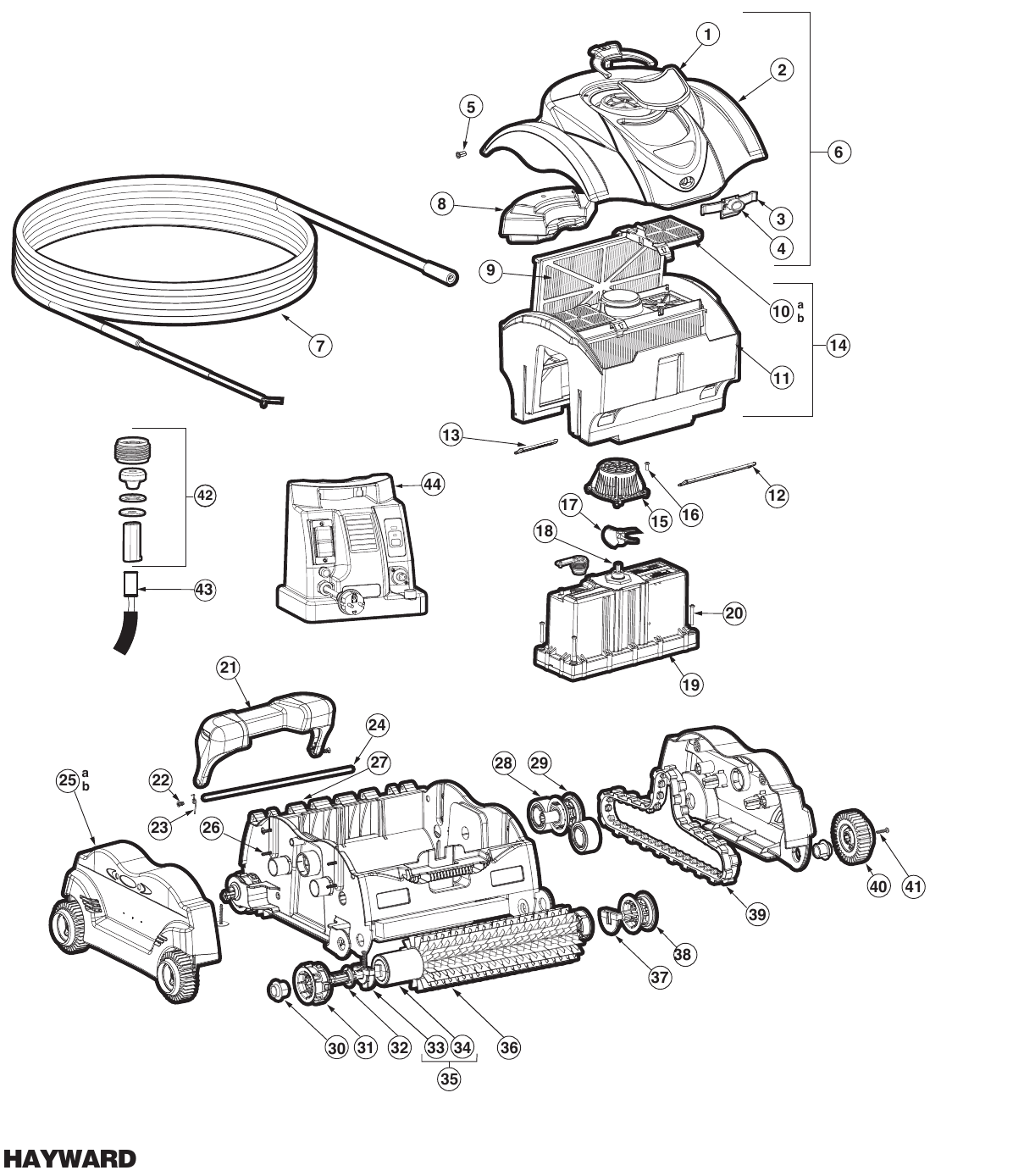 Hayward SharkVAC XL Parts