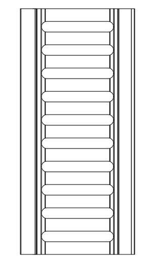 3 Inch Deck Drain (Waterhog) - BOTTOM DRAINOUT - Frank Wall Enterprises