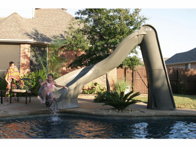 Sandstone Rt Turbotwister Slide W/ Rail