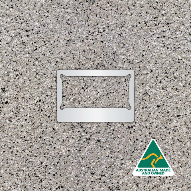 Motorcycle White Number Plate Frames