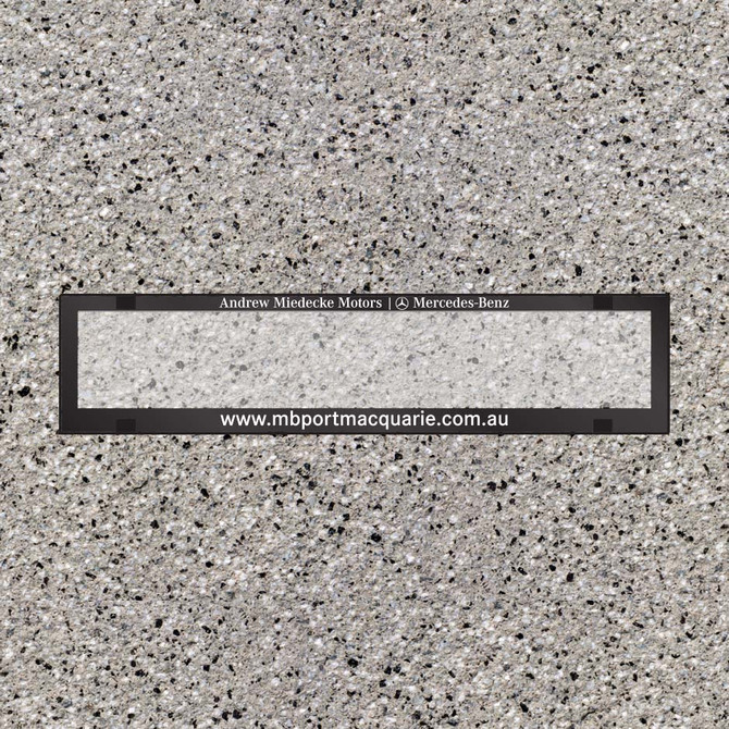 Premium front Number Plate Covers