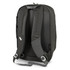 A large day backpack in dark green with padded shoulder straps and a sleek design, featuring a logo.