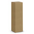 A tall, brown, kraft paper box with a plain design, featuring a sealed top.
