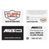 Service Lube Labels