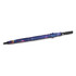 A full-colour umbrella with a vibrant purple and blue design, featuring a black handle and logo on the cover.