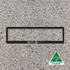 Black Slimline Number Plate Frame