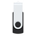 A Helix 16GB Flash Drive featuring a sleek design with a rotating cap for easy access and a button for functionality.