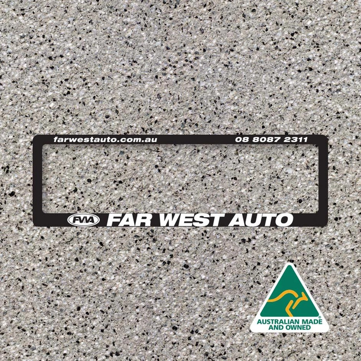 Are All Number Plates in Australia the Same Size?