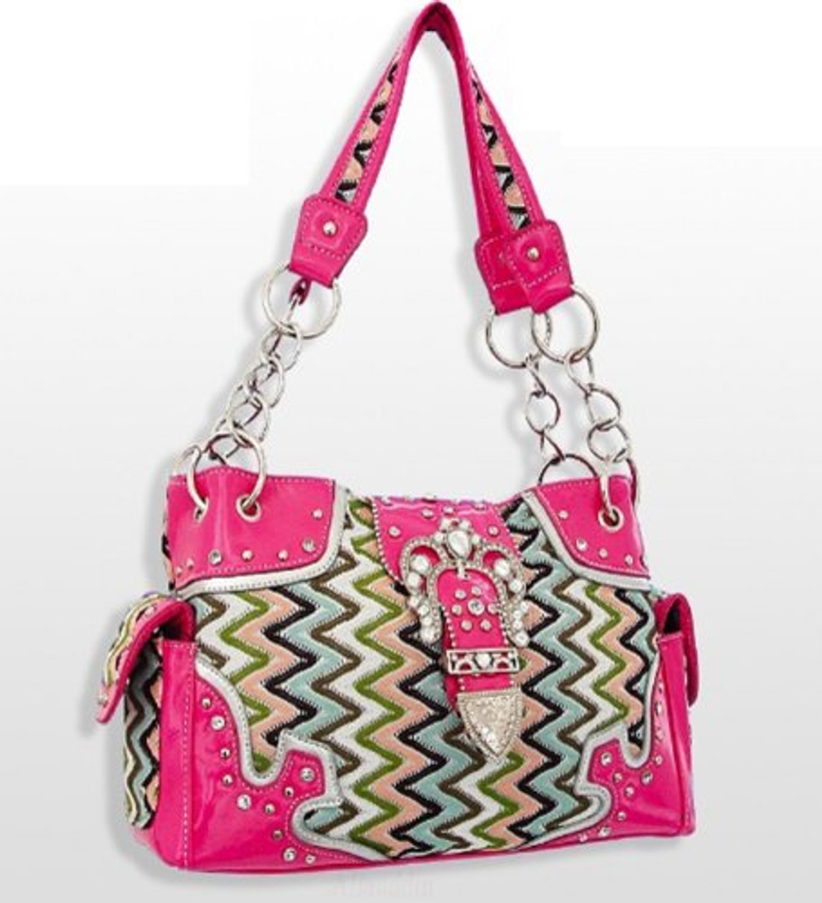 Western Feather Country Rhinestone Concho Laser Cut Wallet Cross Body  Clutch Bag Purse - Walmart.com