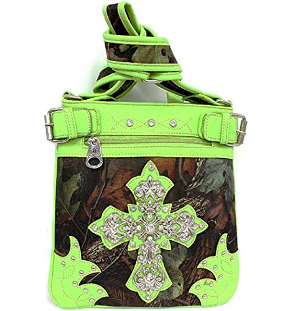 Green 2025 camo purse