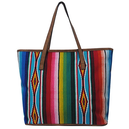 serape tote bag