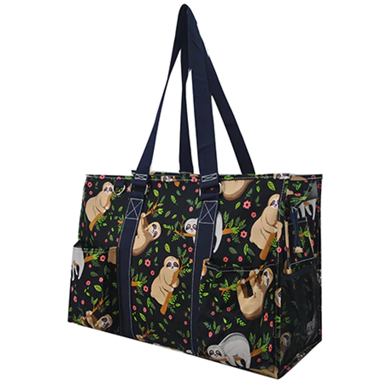 Navy Nurse Life NGIL Zippered Caddy Large Organizer Tote Bag