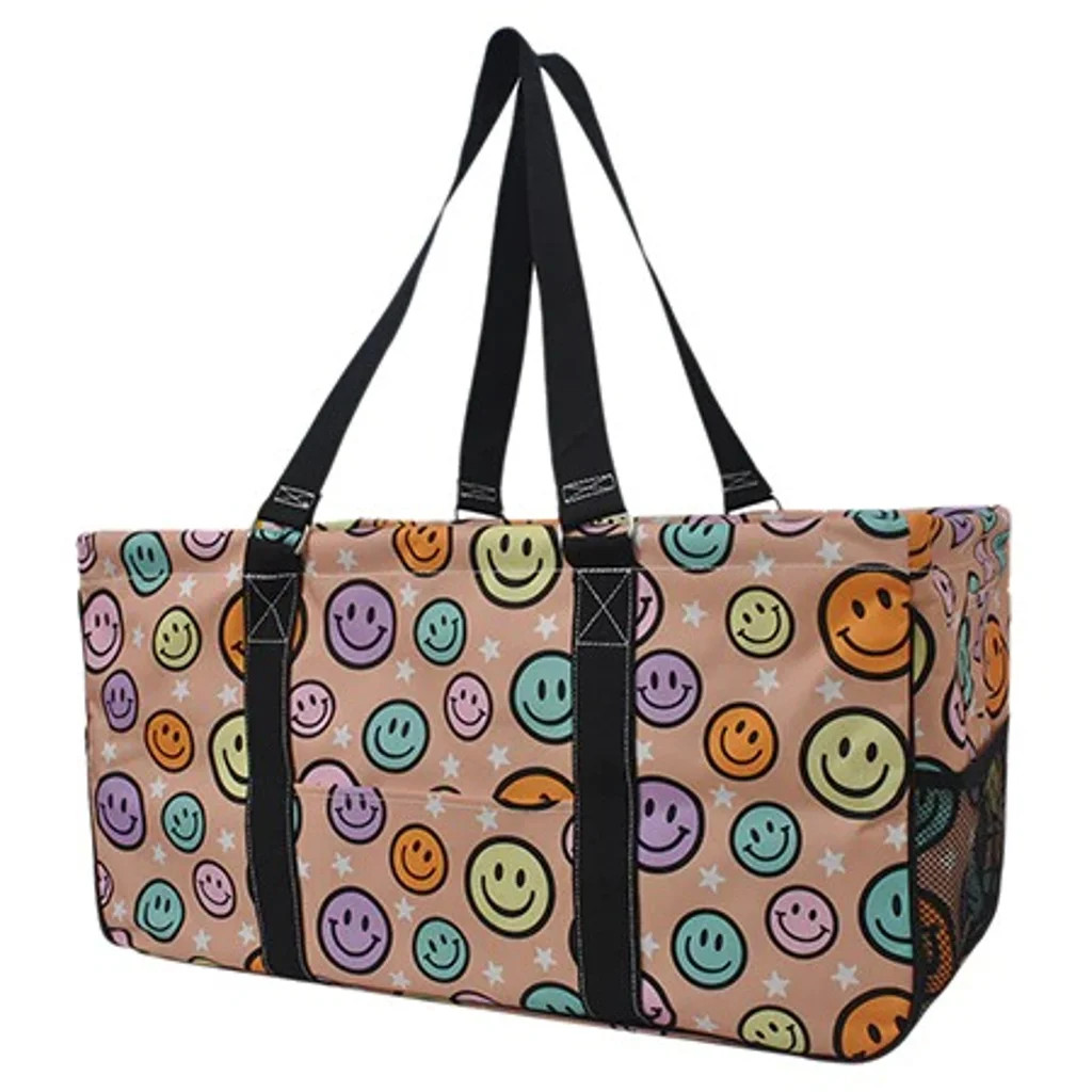 Soccer Goal Getter Print Large Canvas Utility Tote Bag Navy Soccer goal getter print large canvas utility tote bag navy