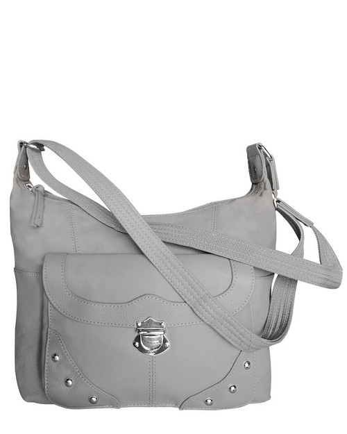 Concealed Carry Handbag Gun Concealment Purse Left/Right Hand 7005 GREY 