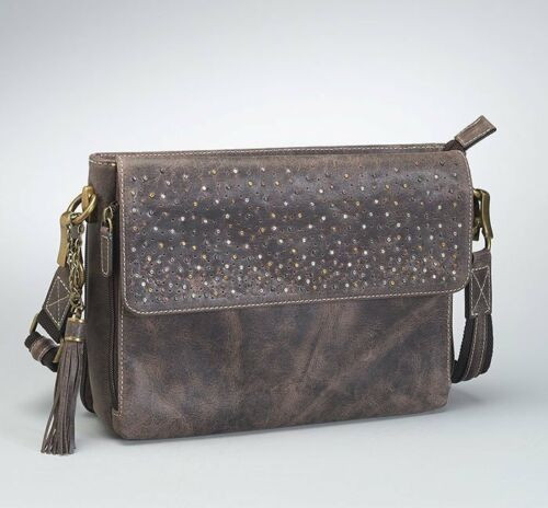 Concealed Carry Gun Tote'n Mamas Buffalo Distressed Leather Purse