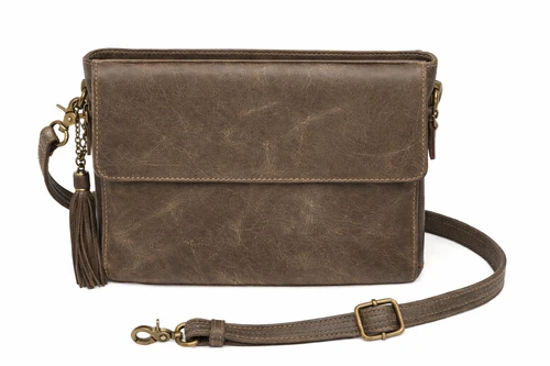 Clutch Concealed Carry Purse Distressed Buffalo GTM-CZY/22