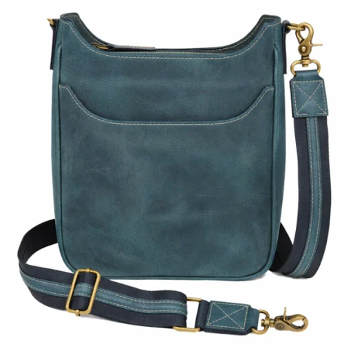 Crossbody Mail Pouch Concealed Carry Bag Buffalo GTM-CZY/17 Blue
