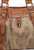 Beige Rhinestone Fashion Large Handbag