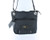 Roma Leathers 7028 Black Genuine Leather Turnlock Concealed Purse