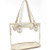 White Studded Clear Tote Bag