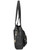 Roma Leathers 7096 Black Genuine Leather Concealed Purse