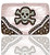 Pink Skull Studded Wallet