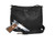 GTM-50 Studded Uptown Black Pleated Concealed Carry Purse