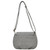 Cloud (Light Gray) NGIL Faux Leather Half Moon Crossbody