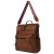 Brown Faux Leather NGIL Shoulder Backpack