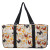 Chick's Will Be Chick's Large Canvas Utility Tote Bag-Black