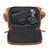 Tan Crossbody Organizer Concealed Carry Purse USA Cowhide GTM-15