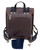 Roma Leathers Vintage Cowhide Leather Backpack Brown 9019