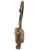 Roma Leathers Vintage Cowhide Leather Tote Light Brown 9017