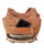 Roma Leathers 7096 Light Brown Genuine Leather Concealed Purse
