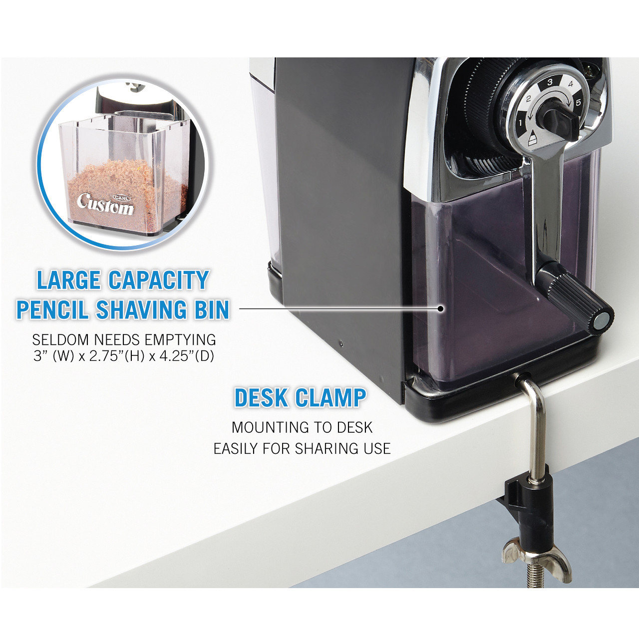 CC2000 Quiet Pencil Sharpener