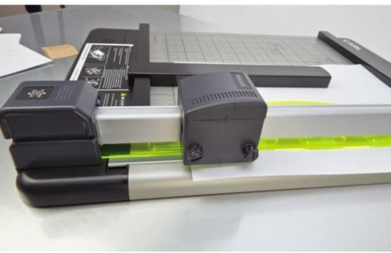 Paper Trimmer, Rotary Paper Cutter, 15 Cut Length, 36 Sheet Capacity,  Heavy Duty Series (DC-220N)