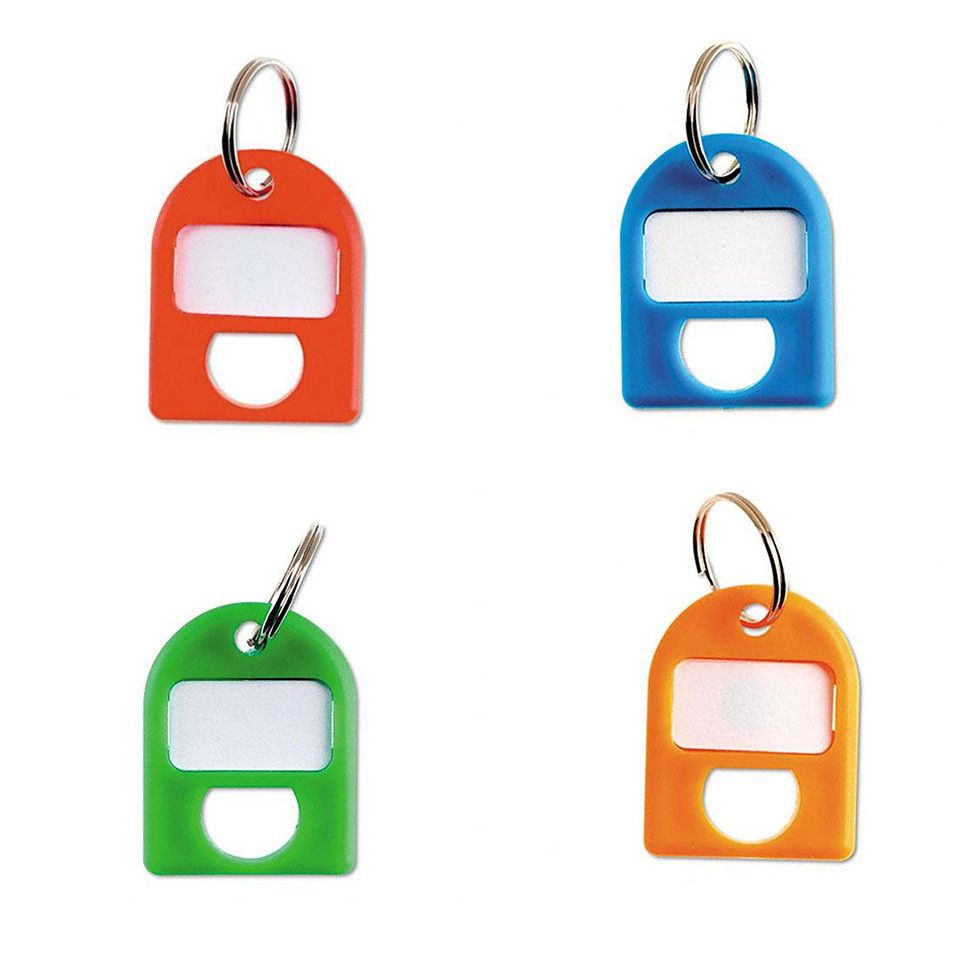 Replacement Security Cabinet Key Tags, 8/Pack