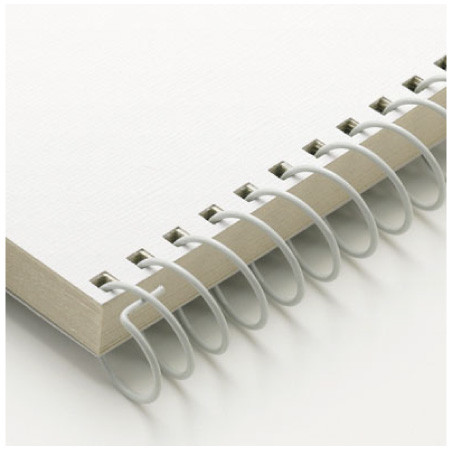 White steel spiral binds - Carl products