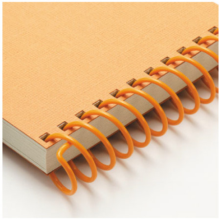 Orange Spiral Binds - Carl Office Products